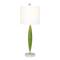Lalia Home 27&#x22; Stylus Table Lamp with White Fabric Shade